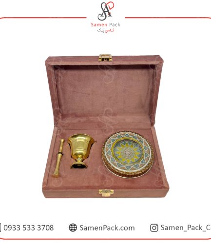 باکس مخمل زعفران 6*21*12