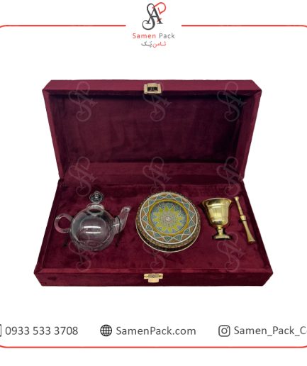 باکس مخمل زعفران 8*30*15