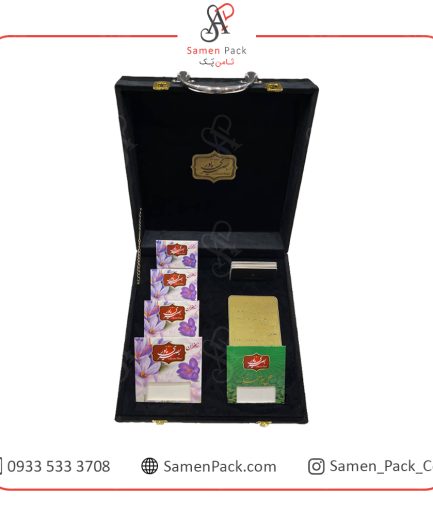 باکس مخمل زعفران 10*30*30