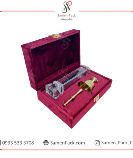 باکس مخمل زعفران 6*21*12