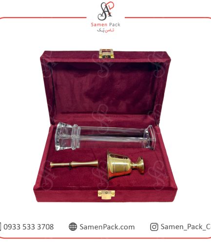 باکس مخمل زعفران 6*21*12