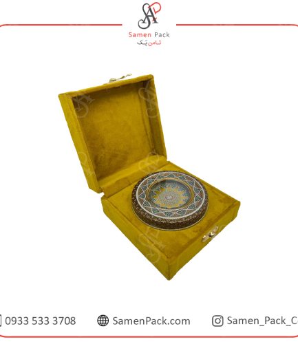 باکس مخمل زعفران 5*12*12