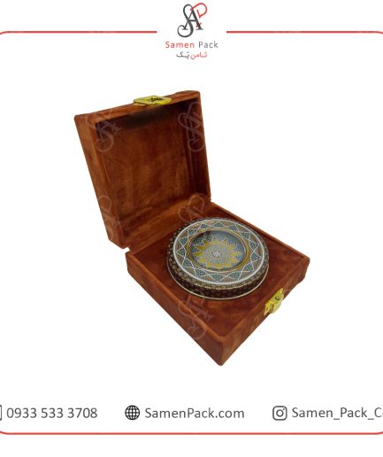 باکس مخمل زعفران 5*12*12